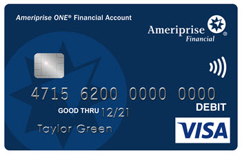Ameriprise ONE Financial Account Debit Card
