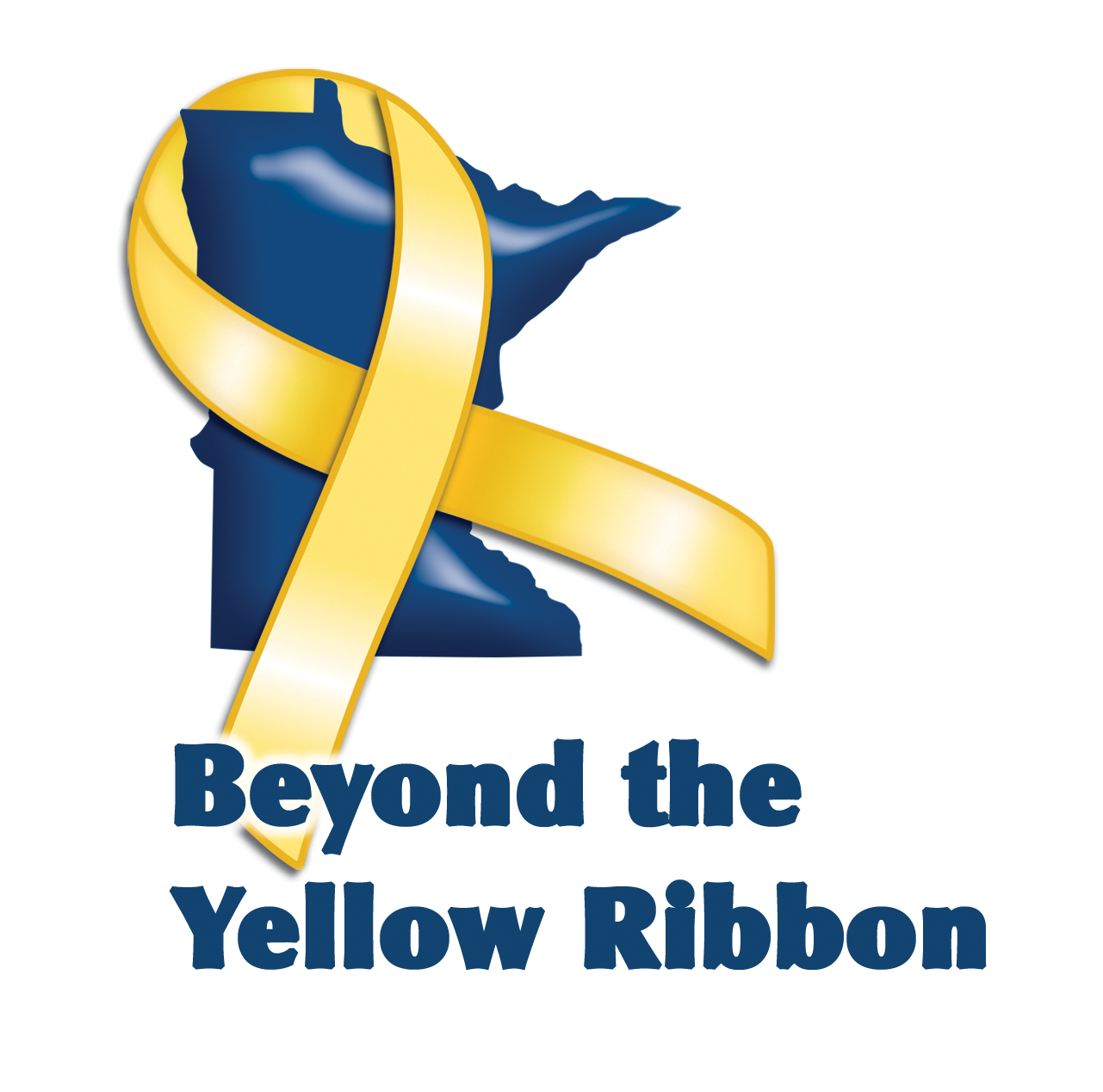 Beyond the Yellow Ribbon logo, program that creates awareness for the purpose of connecting service members and their families with community support, training, services and resources